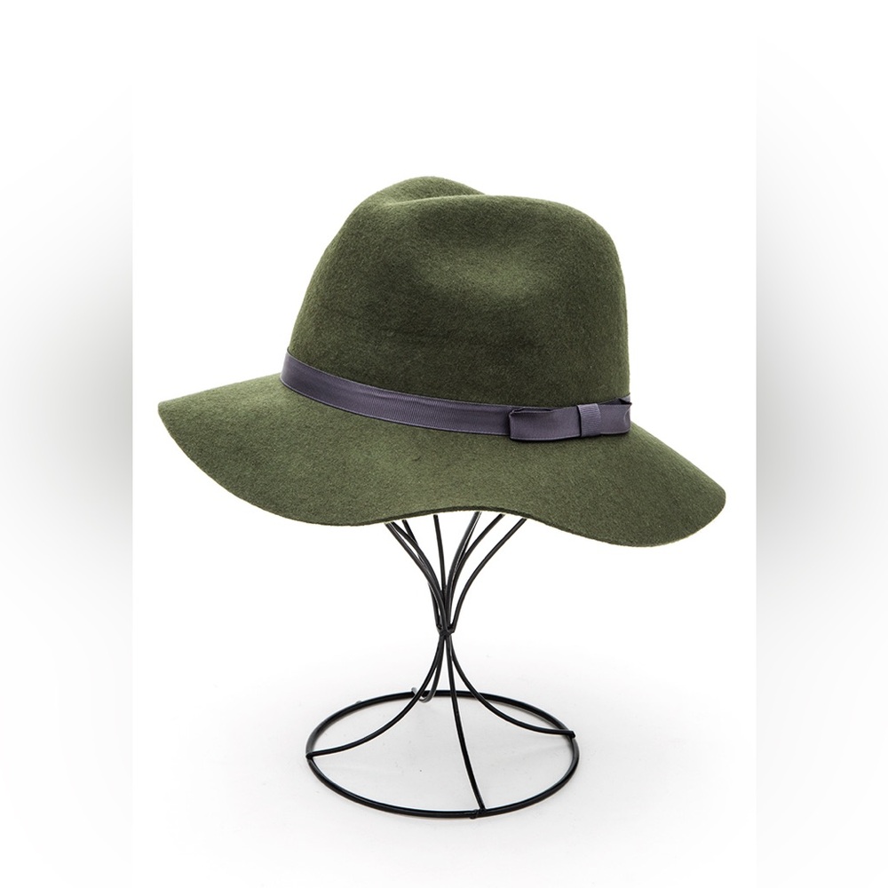 Western Wool Felt Fedora Hat